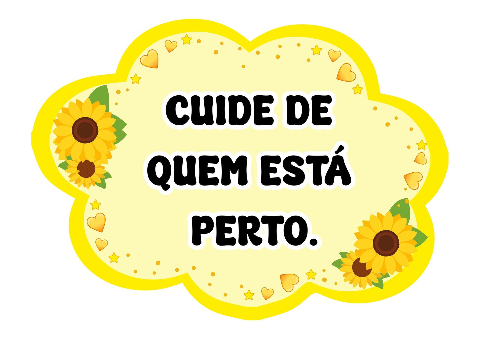 Plaquinhas Setembro Amarelo para Imprimir para professores página 15